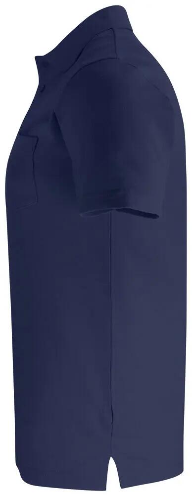 clique Basic Polo Pocket — polo unissexo 100% algodão com bolso 3/4