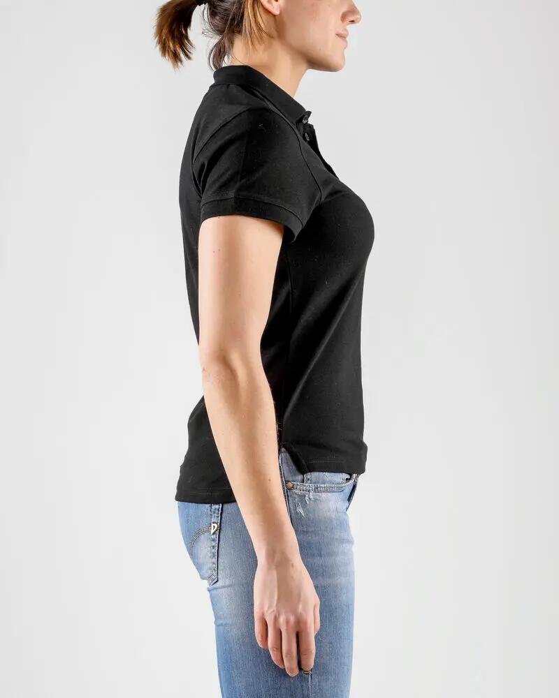 craft Casual Polo Pique Dames in katoen-polyester mix 6/7