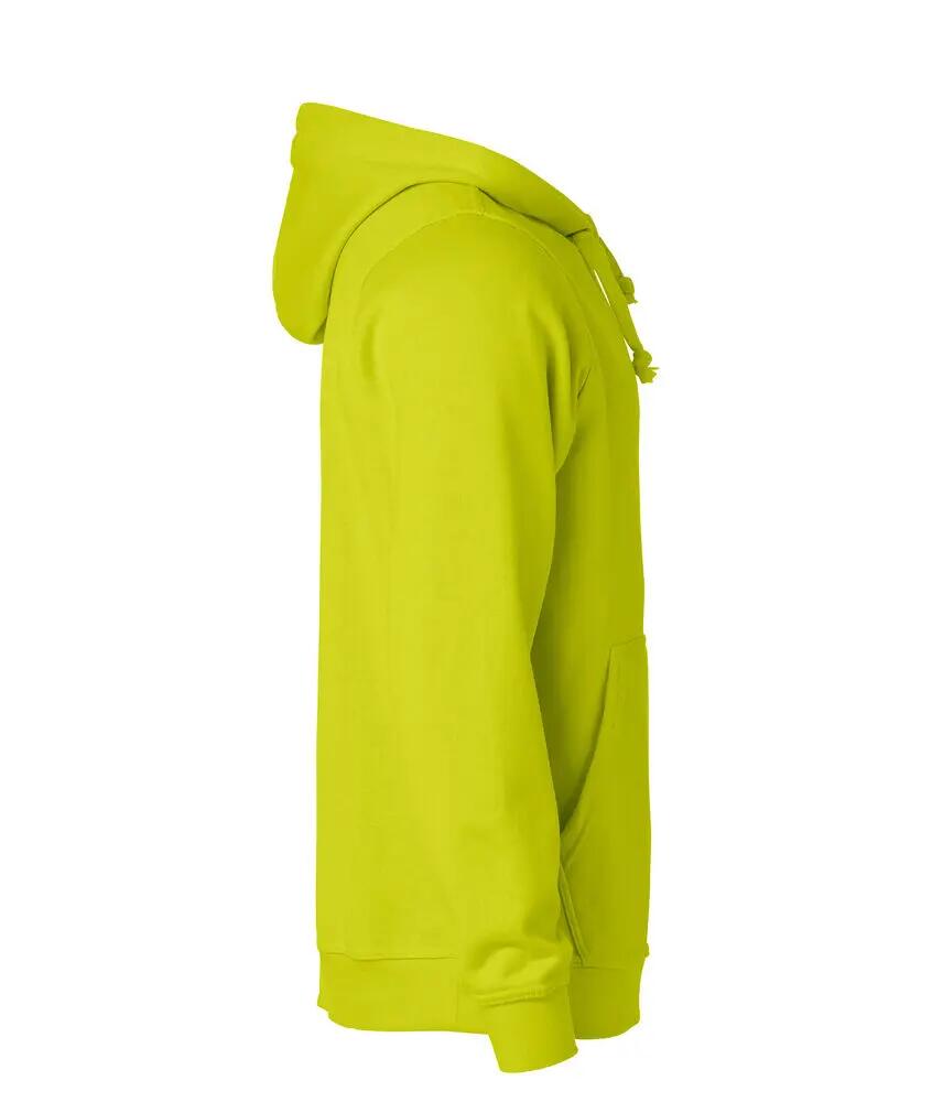 clique Basic Hoody Unisexo - sweat com capuz, visibility green 4/4