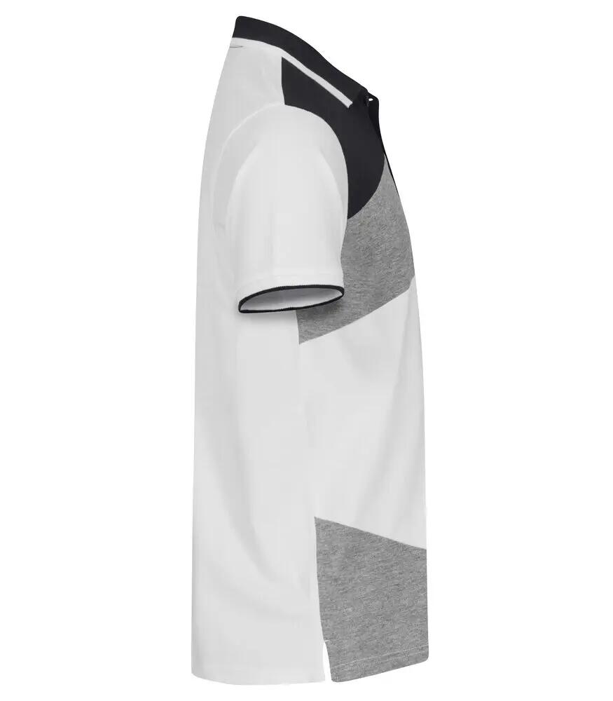 clique Conrad Polo unisex in 100% cotone con dettagli a contrasto 4/4