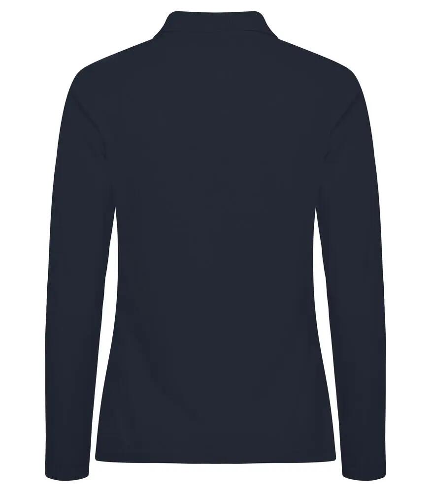clique Polo Manhattan L/S Women lange mouw Navy 2/4