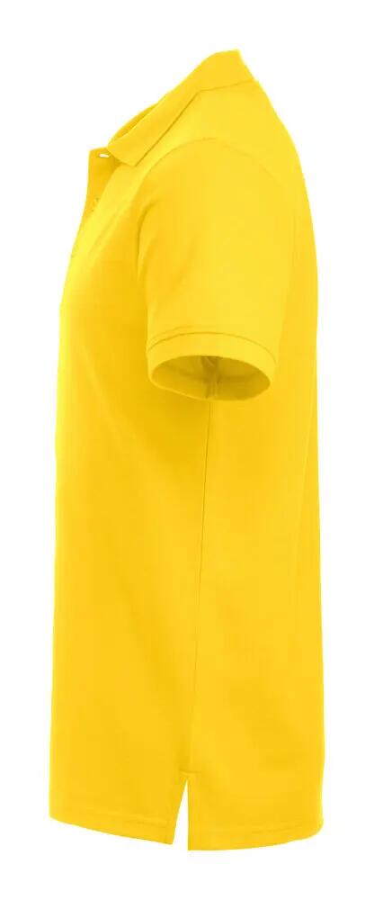clique Polo Manhattan met jacquardstrepen en ribboord 3/4