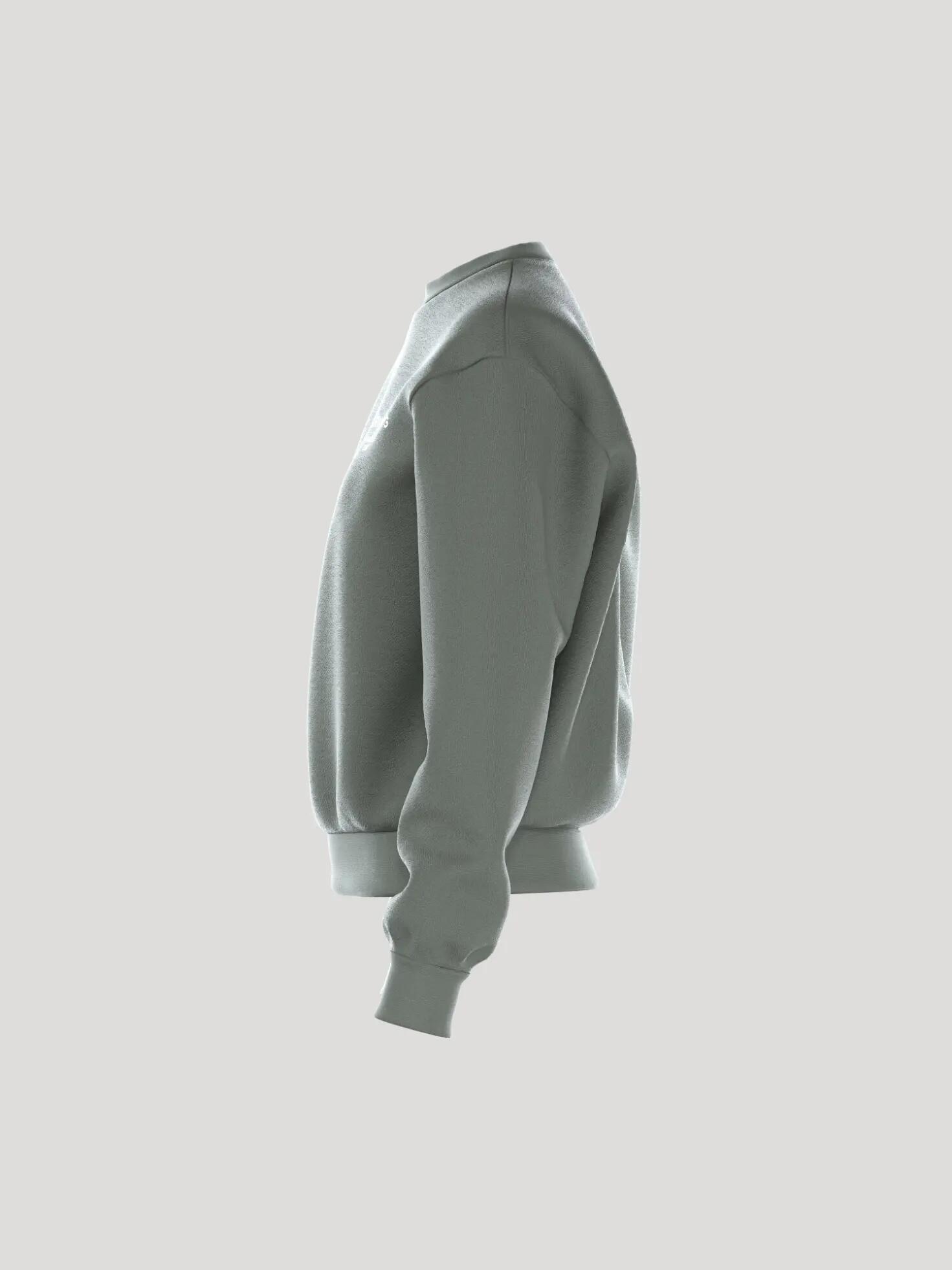 bjorn_borg BORG ESSENTIAL 1 SWEATSHIRT mulher AGAVE GREEN 4/4