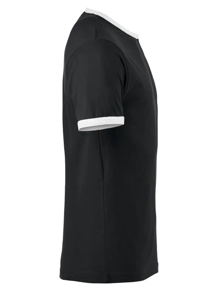 clique T-shirt Nome unisexe légèrement cintrée noir/blanc 4/4
