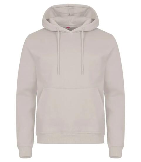 clique Miami Hoody Herren aus Baumwolle & Recycling-Polyester - Stone