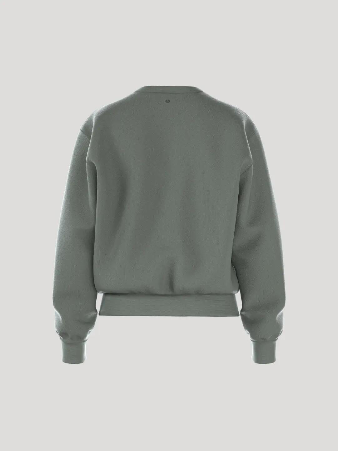 bjorn_borg BORG ESSENTIAL 1 SWEATSHIRT mulher AGAVE GREEN 3/4