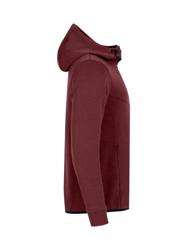 clique Hayden casaco com capuz em tecido air-layer macio 3/5