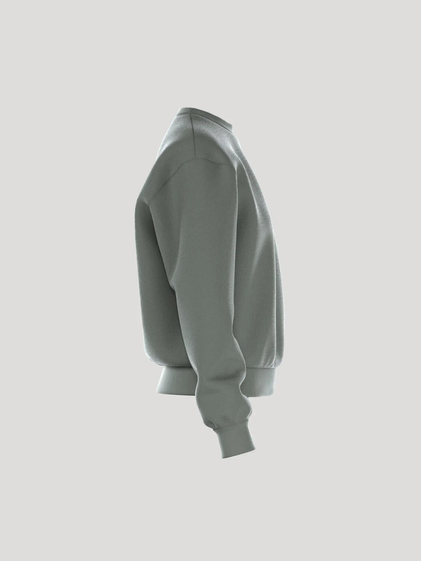 bjorn_borg BORG ESSENTIAL 1 SWEATSHIRT mulher AGAVE GREEN 2/4