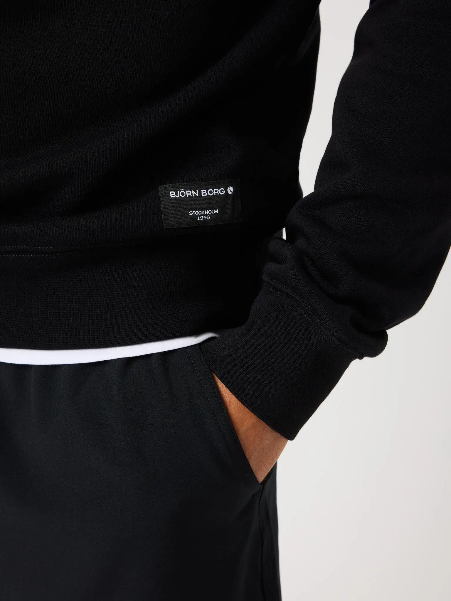 bjorn_borg CENTRE HALF ZIP — Black Beauty 4/5