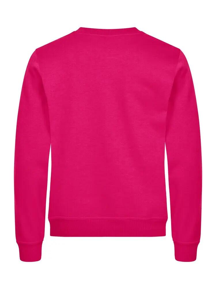 clique Miami Roundneck — Felpa unisex in cotone e poliestere riciclato 3/4