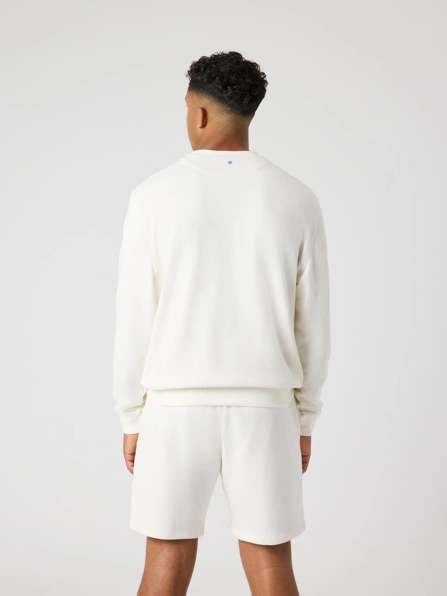 bjorn_borg BORG CLASSIC PRINT SWEATSHIRT — TOFU 2/5