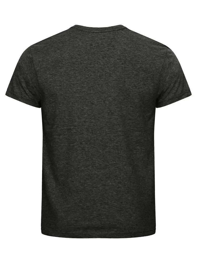 clique Classic OC-T T‑shirt homem 100% algodão orgânico anthracite melange 4/4