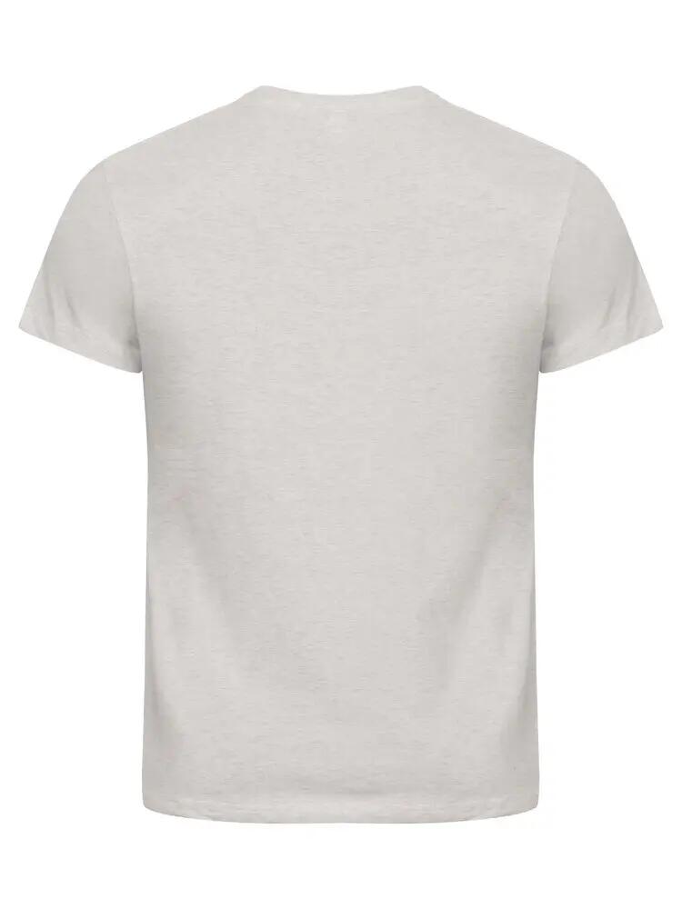 clique Classic OC-T T-shirt uomo 100% cotone biologico nature melange 4/4