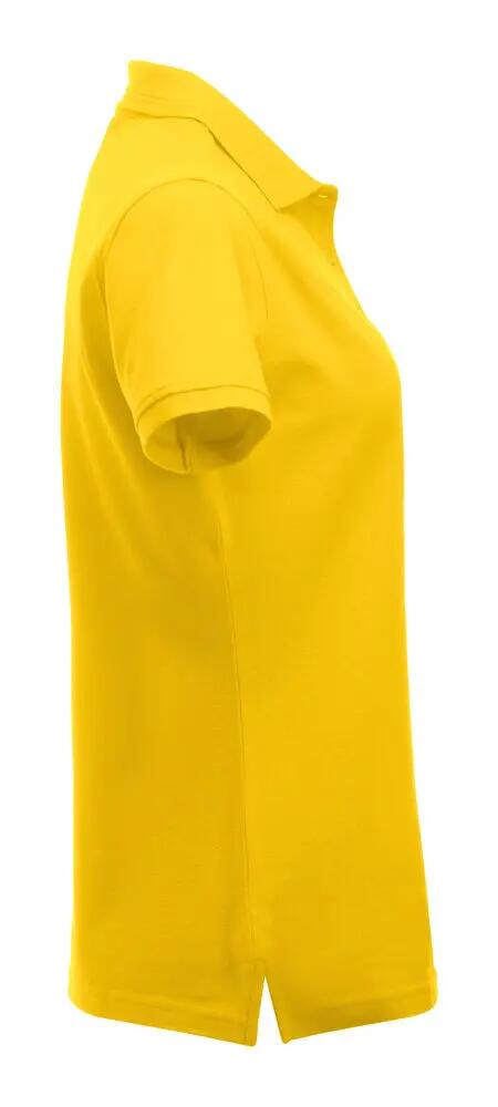 clique Dames Polo Manhattan - jacquard-strepen kraag, geribde boorden 4/4