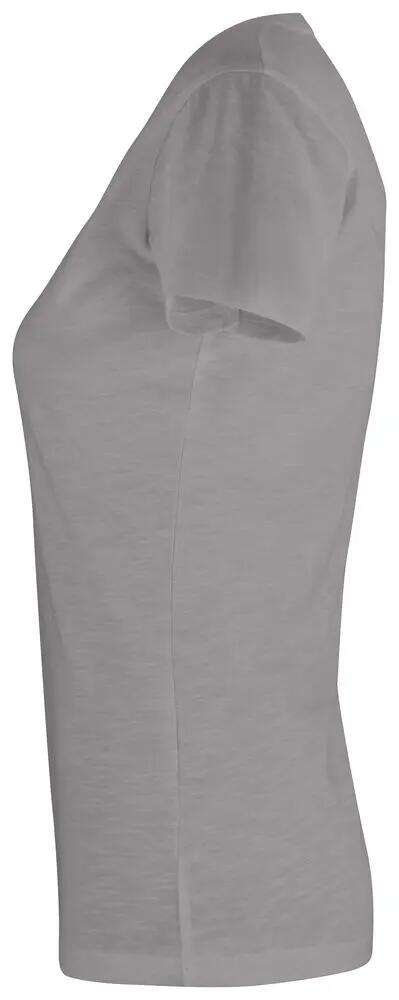 clique Slub-T Women T-shirt justa em algodão slub 3/4
