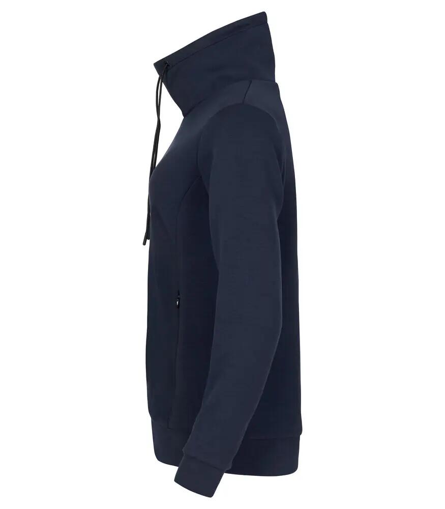 clique Hobart Women trui met hoge kraag in air-layer stof 3/4