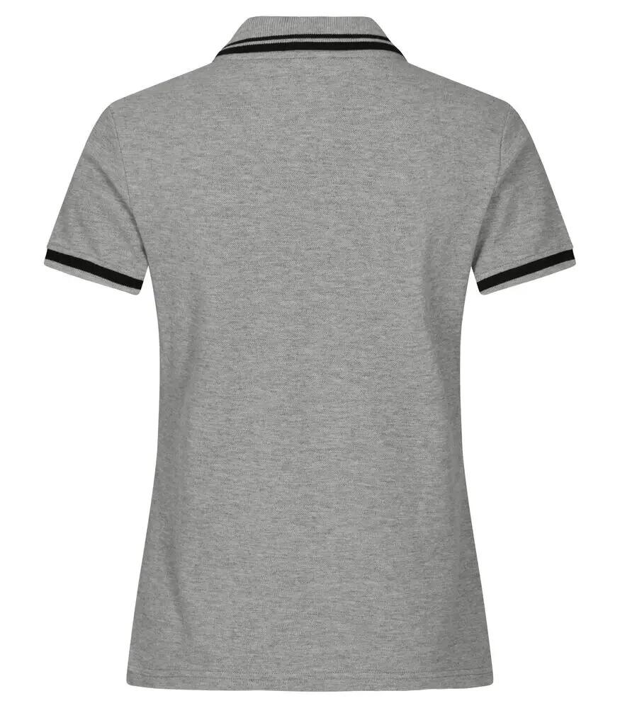 clique Polo Astoria 100% Cotone - Grey Melange 2/4