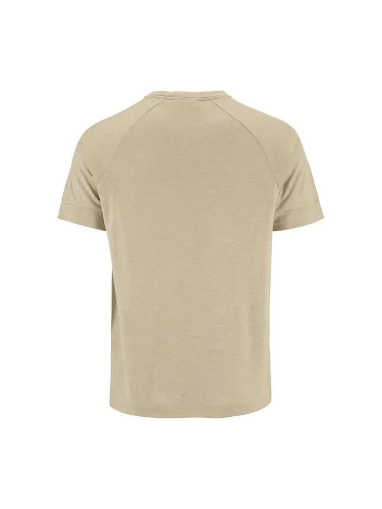 craft T-shirt Wool SS Tee M en polyester recyclé et laine 2/4