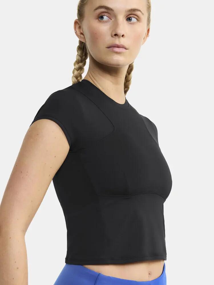 craft ADV Tone Cropped Tee W – T-shirt training aderente corta 6/6