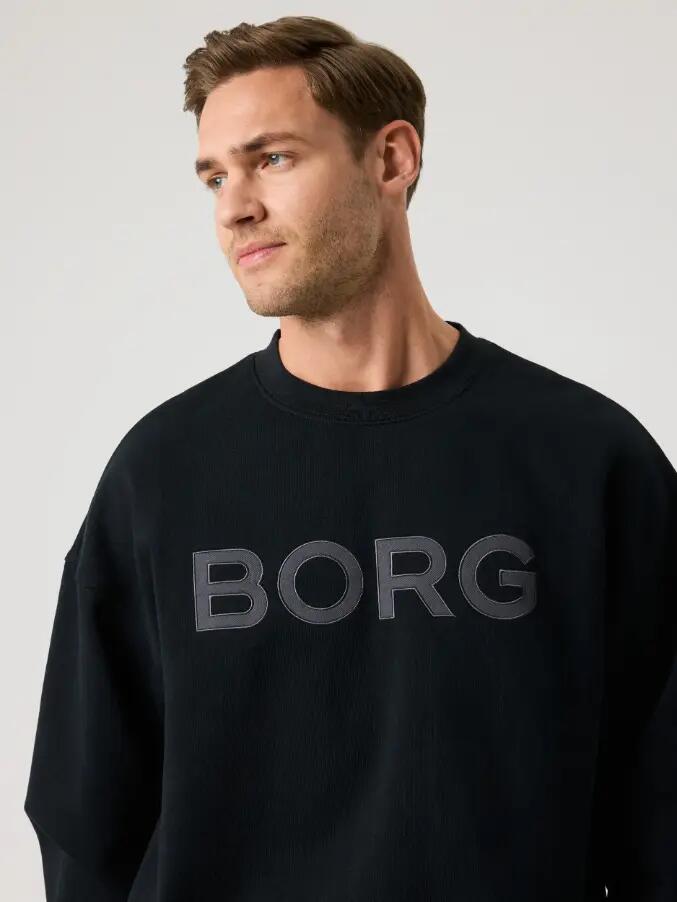 bjorn_borg BORG OVERSIZED LOGO SWEATSHIRT nero 4/4