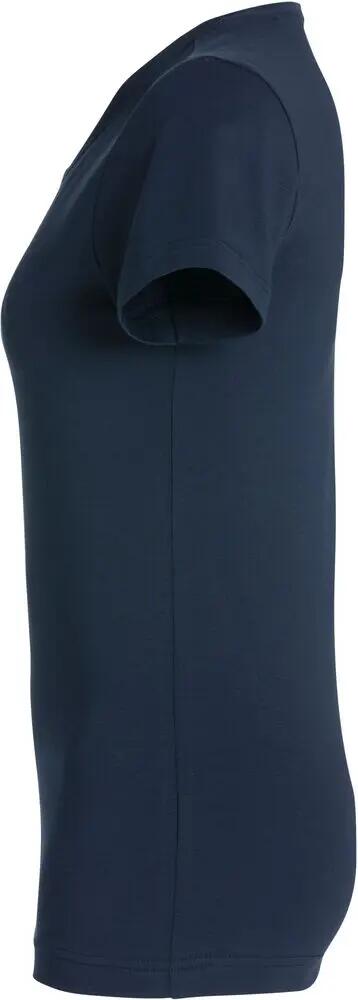 clique Carolina S/S – dames top met ronde hals, rekbare single jersey 3/4