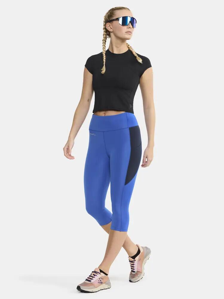 craft ADV Tone Cropped Tee W – T-shirt training aderente corta 4/6