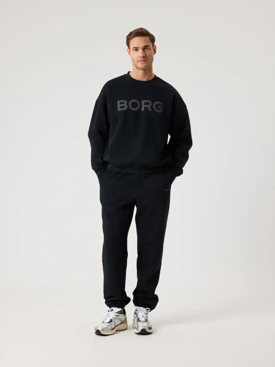 bjorn_borg BORG OVERSIZED LOGO SWEATSHIRT nero 3/4