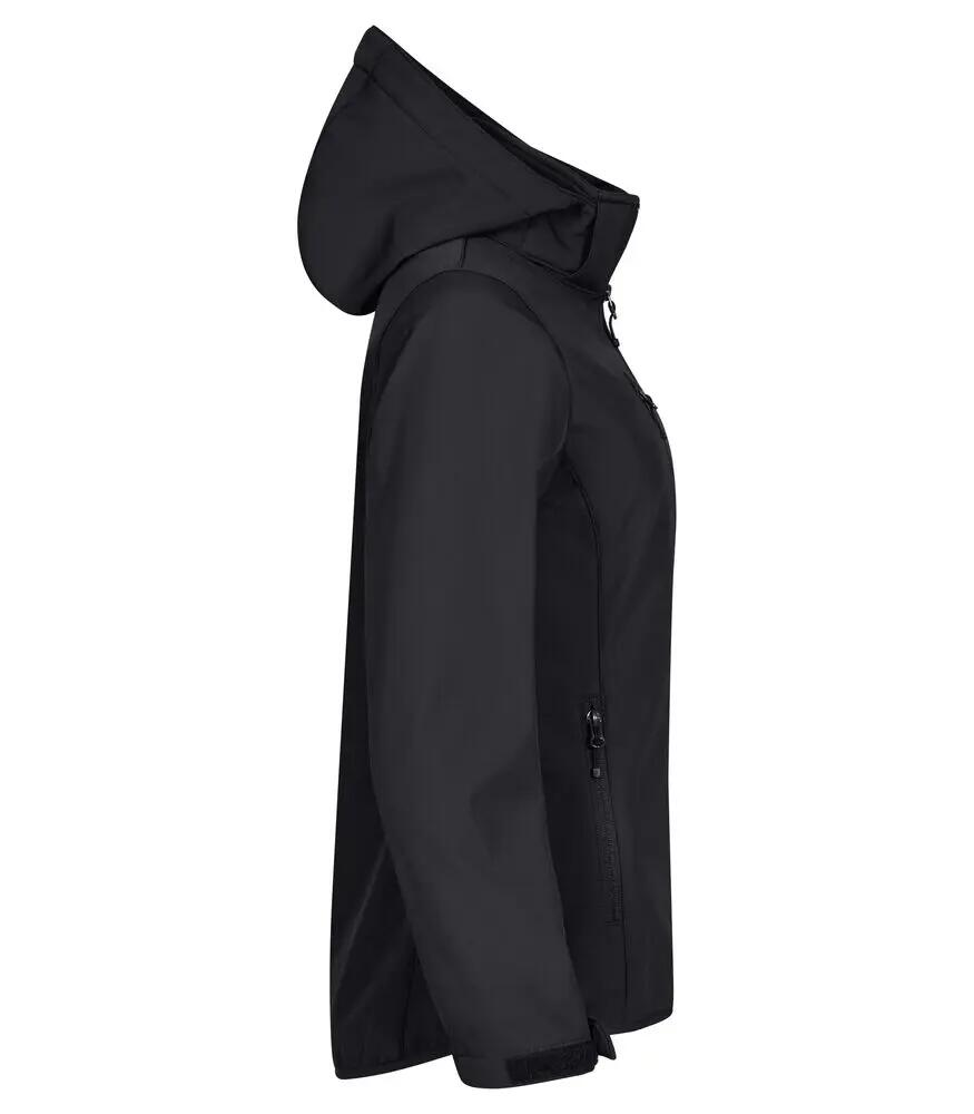 clique Classic Softshell Hoody Women – Softshell 3 camadas em poliéster 4/4