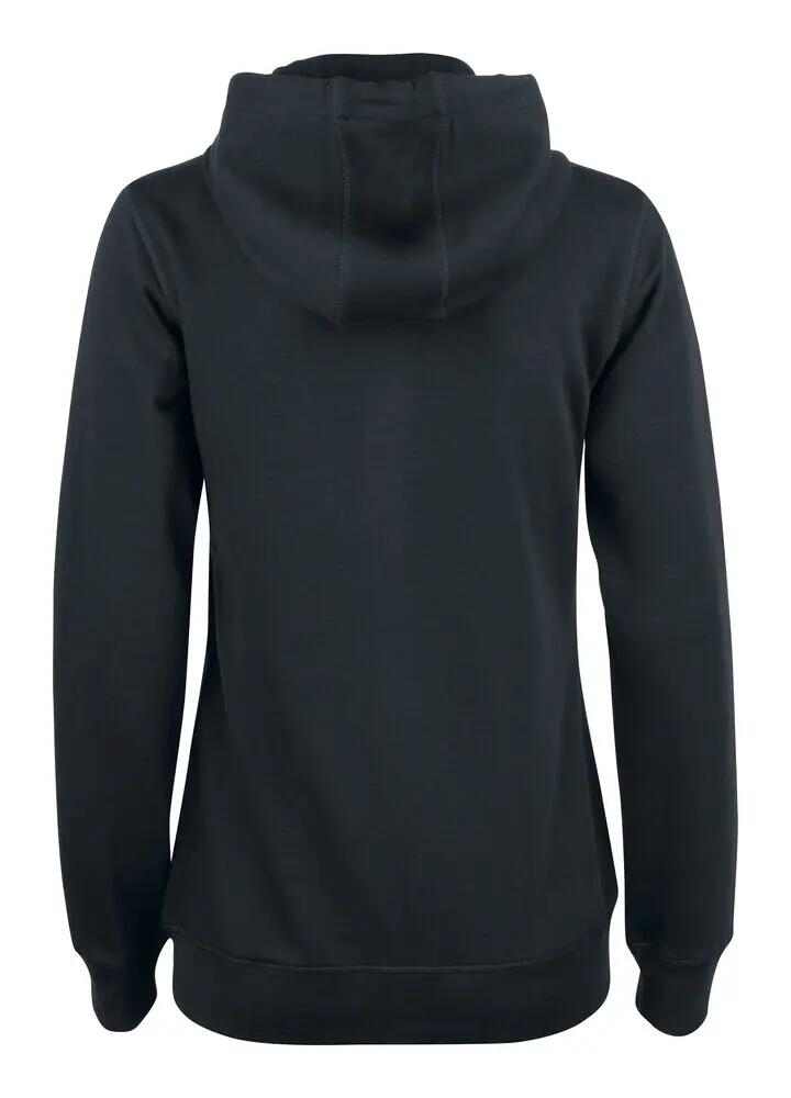 clique Premium OC Hoody Full Zip Women — hoodie feminino em algodão orgânico 2/4