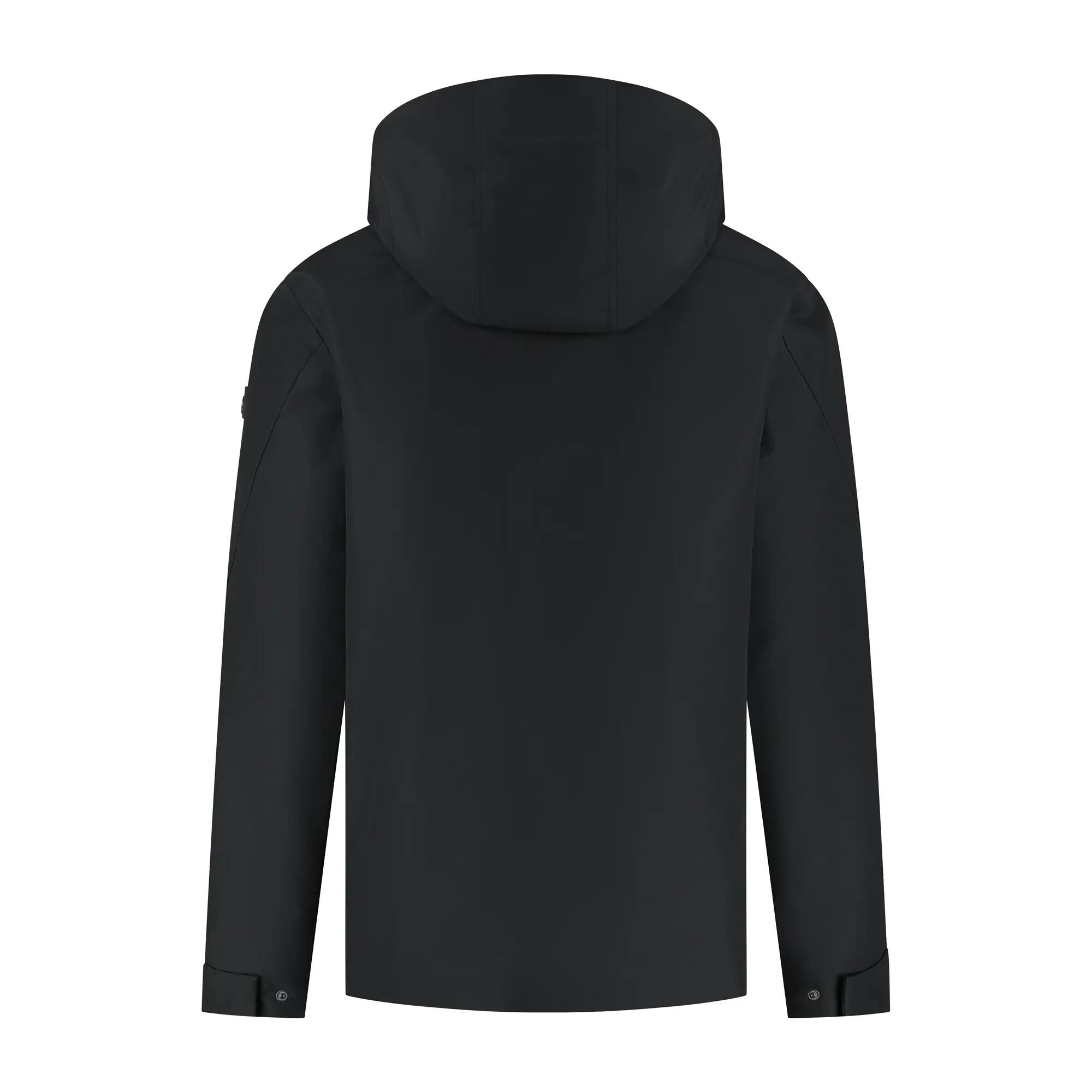 Sune Homme - Veste d'hiver Hardshell - Imperméable - Noir 5/6