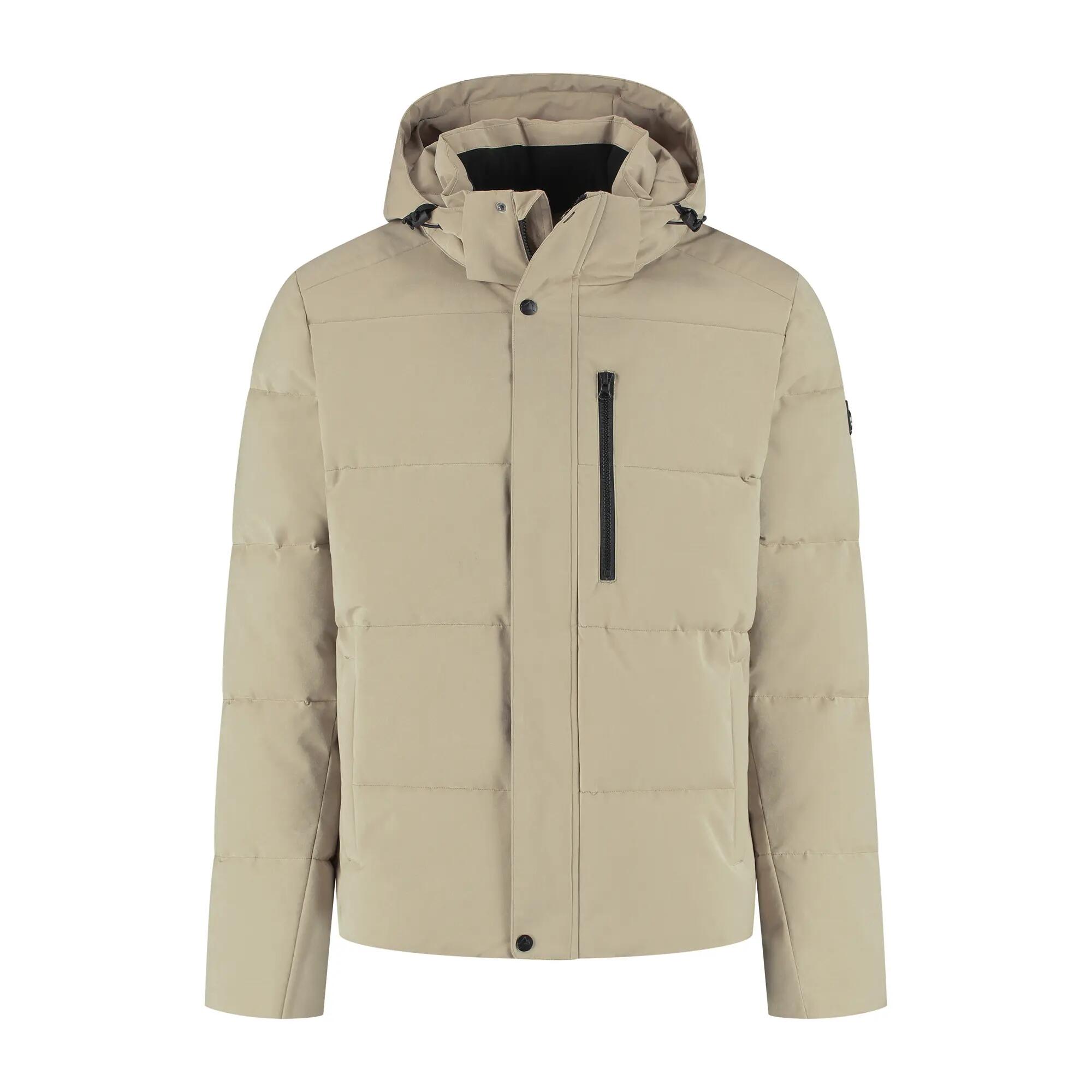 Amot Heren - Puffer winterjas - Waterdicht - Lichtbruin 5/6
