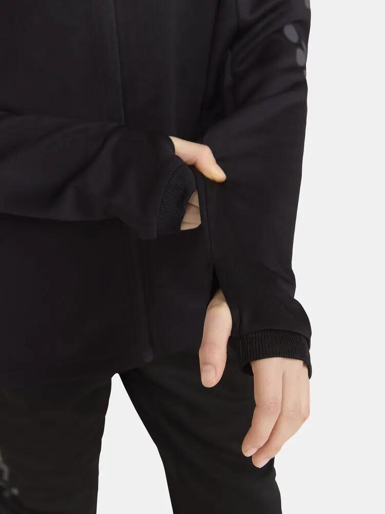 craft Evolve Full Zip Jr midlayer elástico em poliéster reciclado 5/6