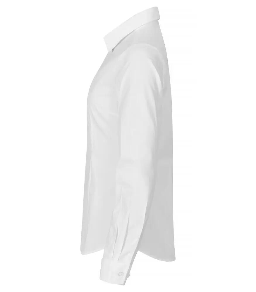 clique Stretch Shirt L/S Women - camisa stretch manga larga, corte regular 3/4