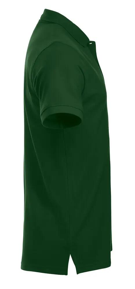 clique Polo Manhattan – punhos em canelado, colarinho jacquard com riscas 4/4