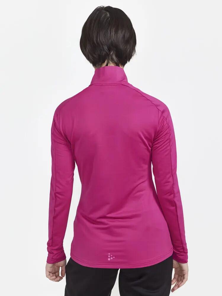 craft Gain Midlayer W — midlayer met halve rits, licht geborsteld binnenzijde 3/5