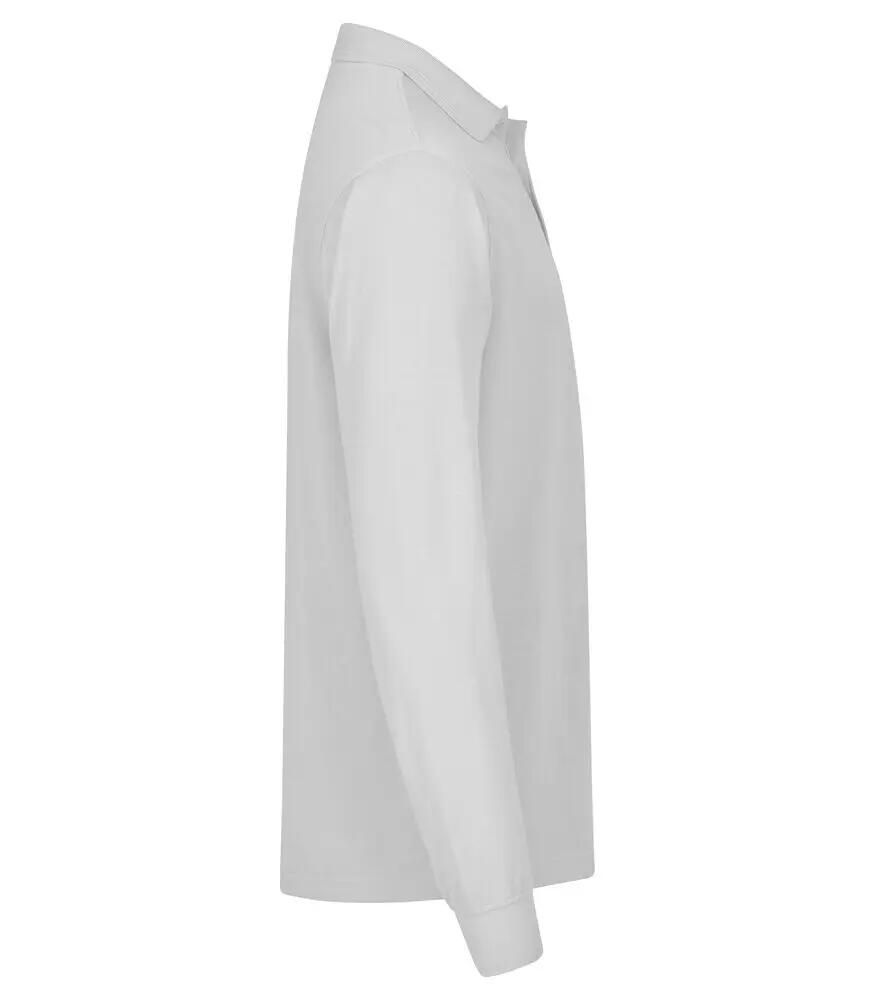 clique Polo Manhattan L/S manches longues pour homme, blanc 2/4