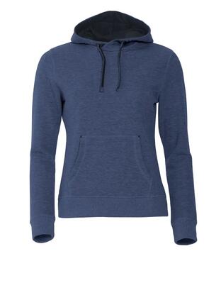 Clique classic hoody women - hoodie blue melange