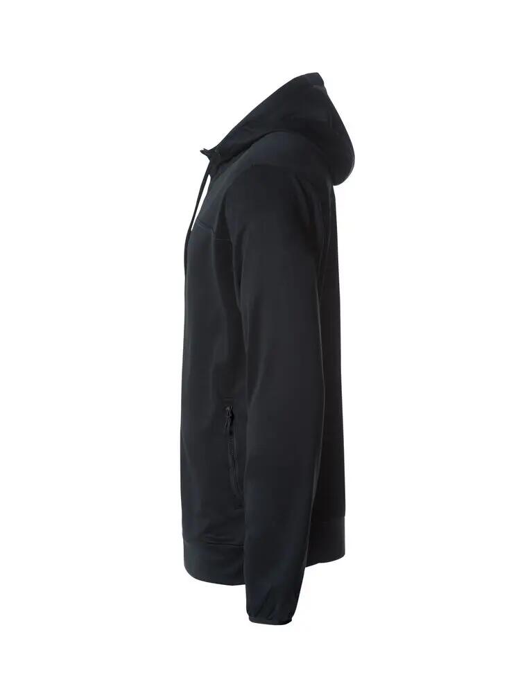 clique Chaqueta con capucha Ottawa de poliéster – ajuste cómodo 3/4