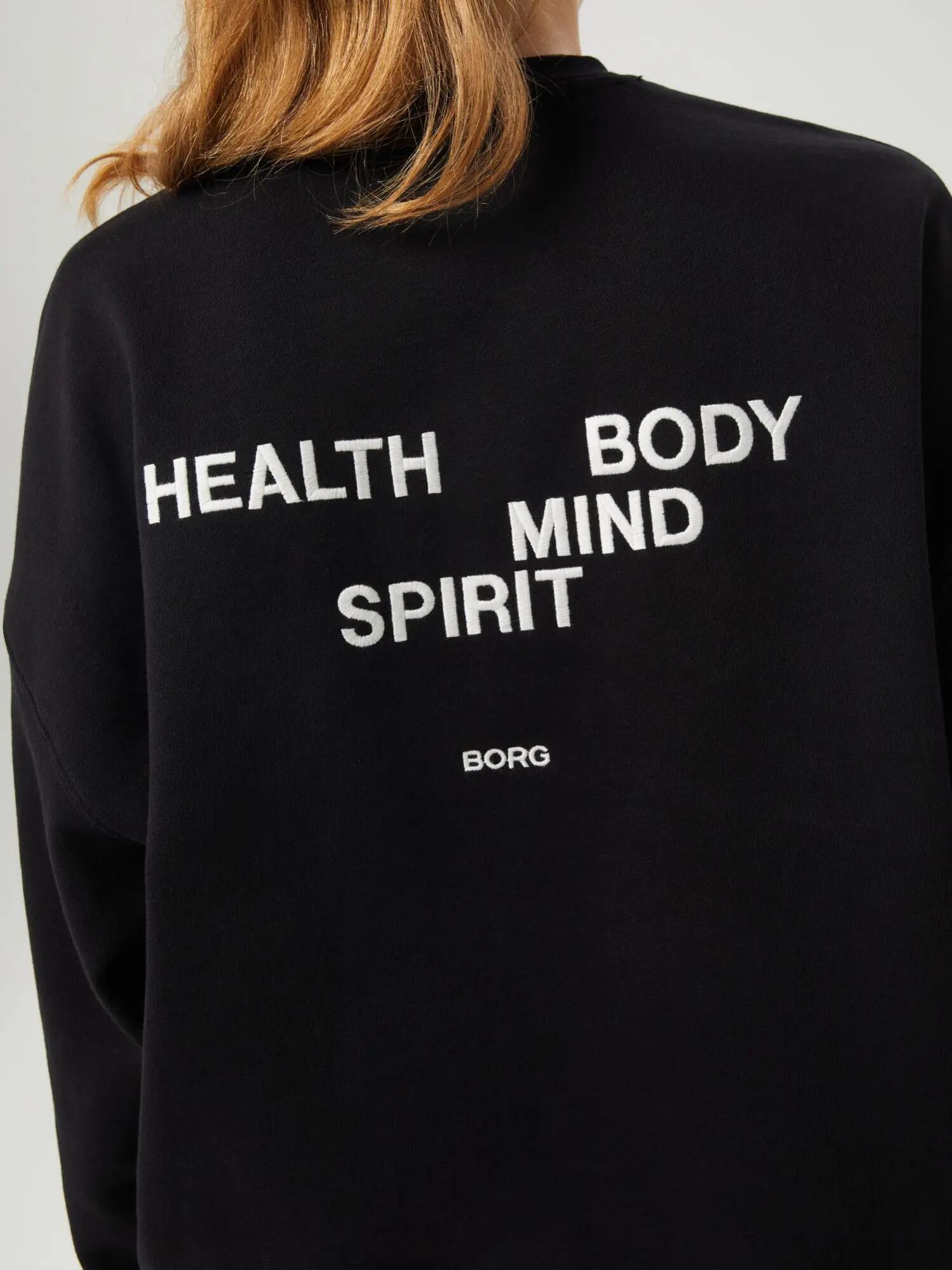 bjorn_borg STUDIO OVERSIZED CREW em BLACK BEAUTY 4/5