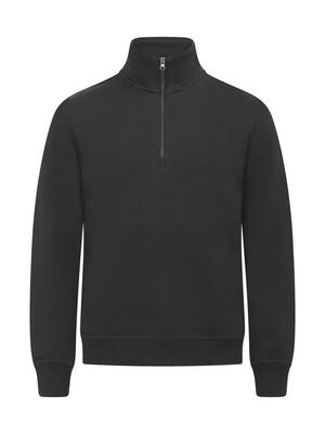Clique miami half zip sweater met halve rits van katoen en gerecycled polyester