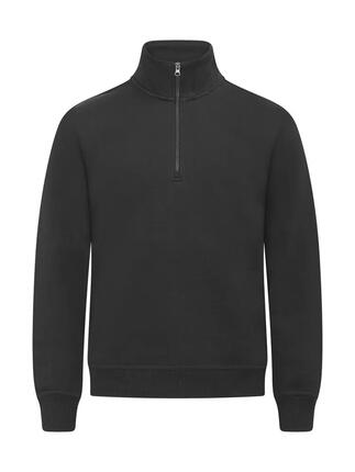clique Miami Half Zip Herren - Baumwolle mit Recycling-Polyester