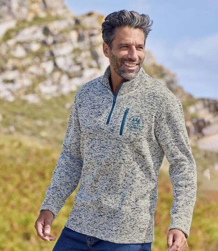 Le Lot de 2 Sweats Molleton Col Zippé 2/3