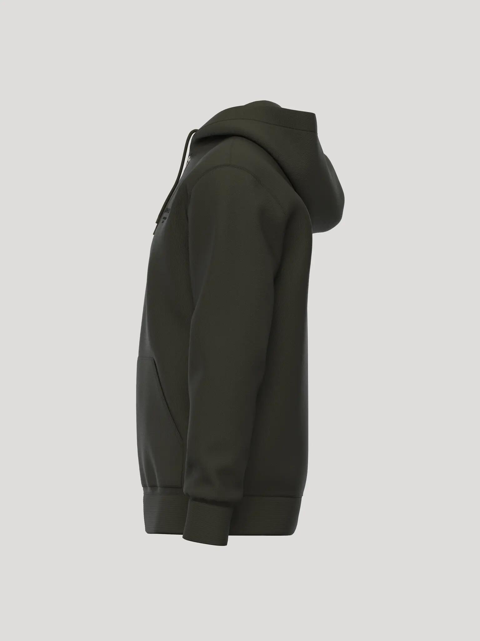 bjorn_borg BORG ESSENTIAL 1 ZIP HOODIE em poliéster reciclado 3/4