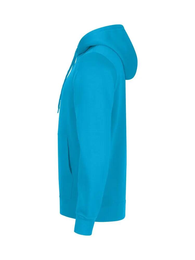 clique Miami Hoody mistura de algodão — Turquesa 3/4
