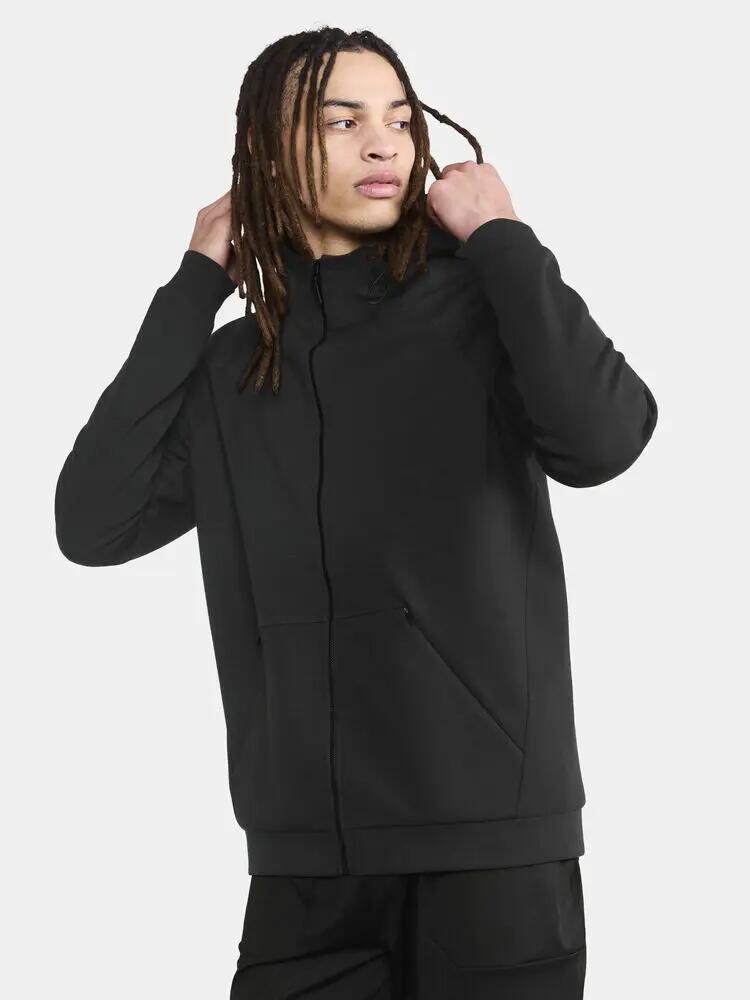 craft ADV Join FZ Hoodie M – hoodie com fecho e mistura de algodão confortável 6/7