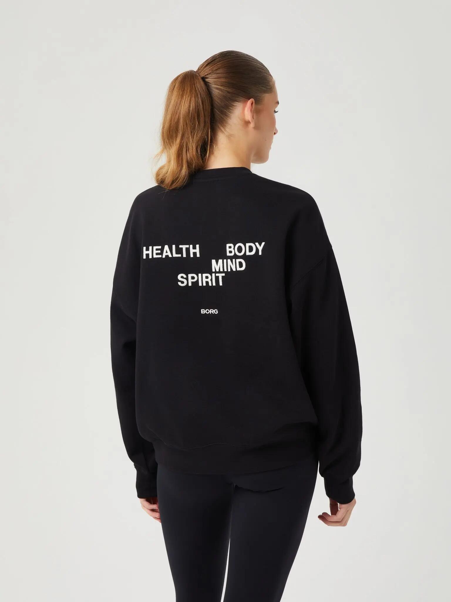 bjorn_borg STUDIO OVERSIZED CREW em BLACK BEAUTY 2/5