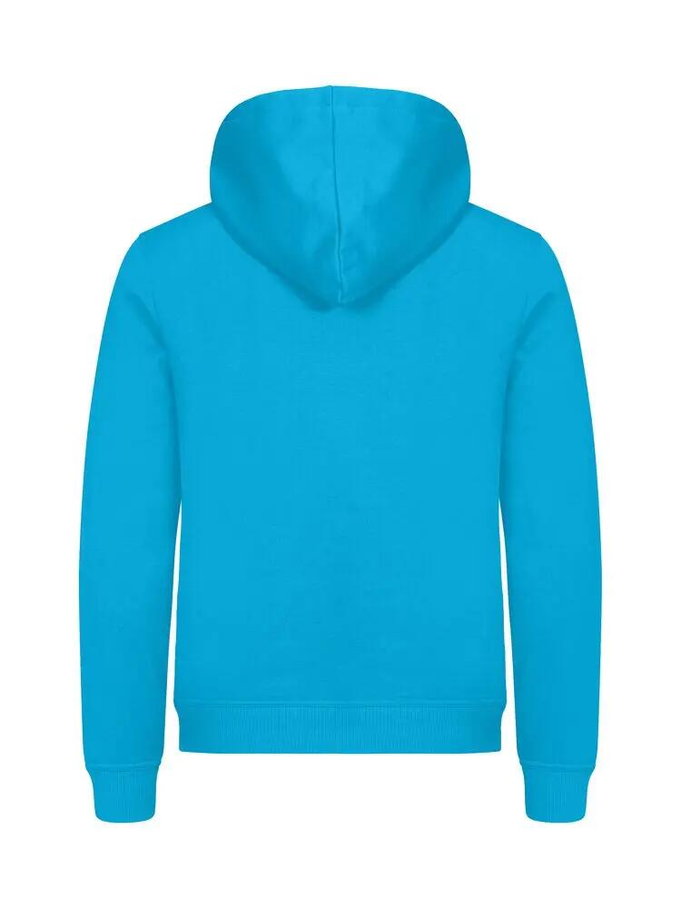 clique Miami Hoody mistura de algodão — Turquesa 2/4