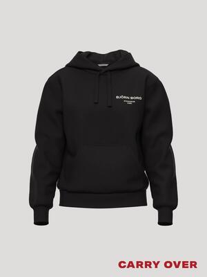 Bjorn_borg borg essential 1 hoodie van gerecycled polyester - black beauty