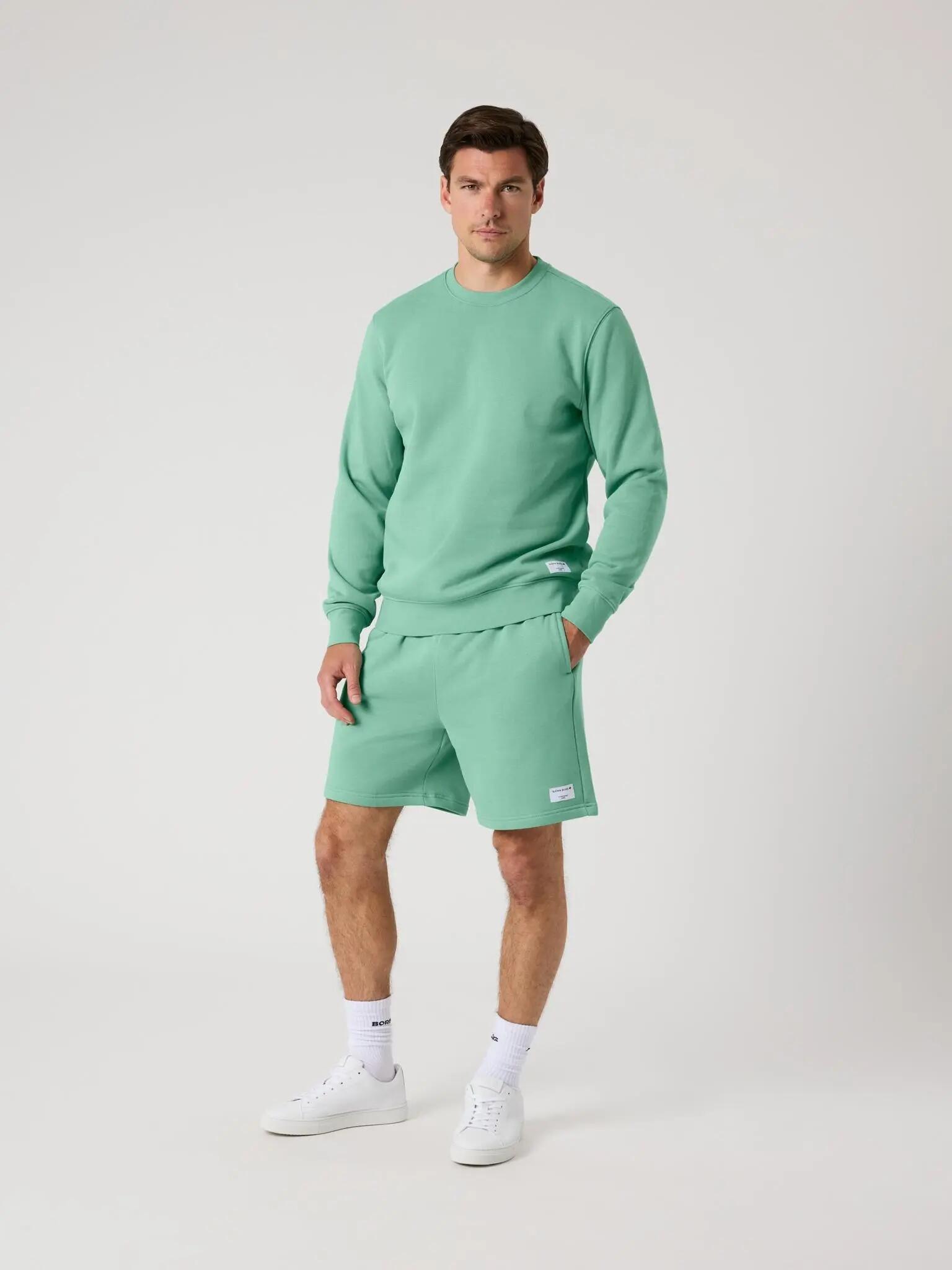 bjorn_borg CENTRE SWEATSHIRT colore MALACHITE GREEN 3/5