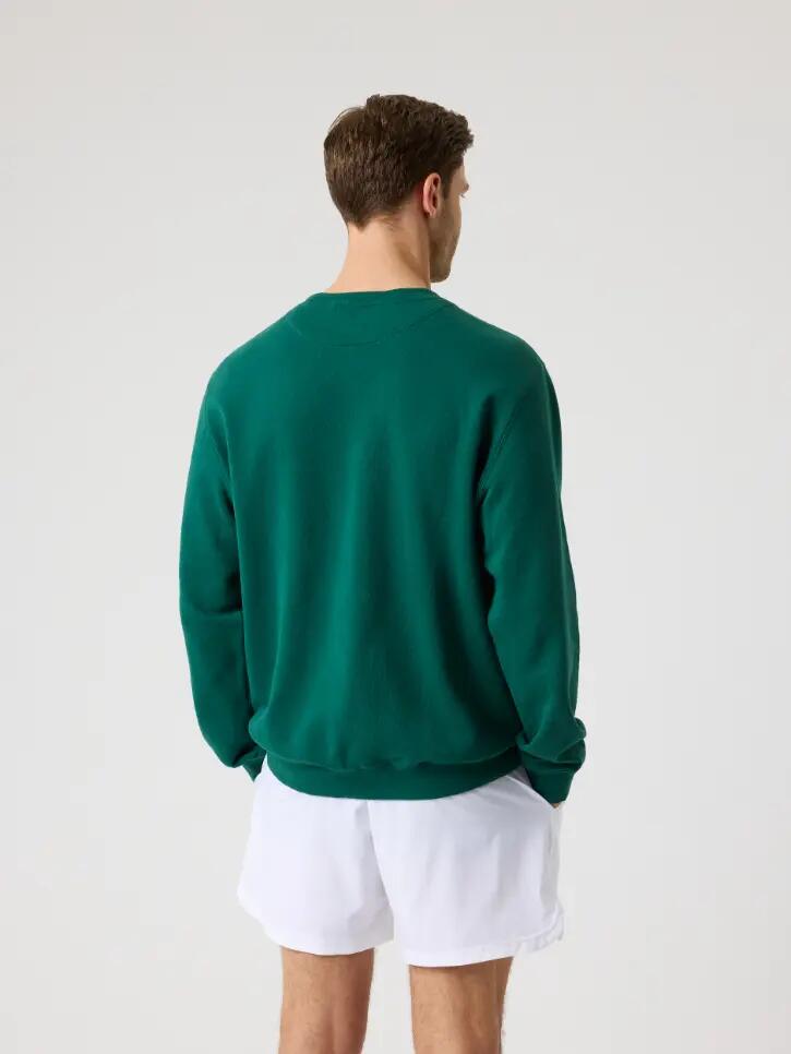 bjorn_borg BORG CLASSIC PRINT SWEATSHIRT em POSY GREEN 2/4
